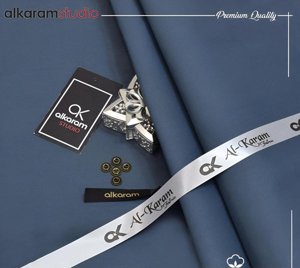 Al-karam Men's Unstitched Hard cotton plain Suit - RJ Kollection clothing RJ Kollection 