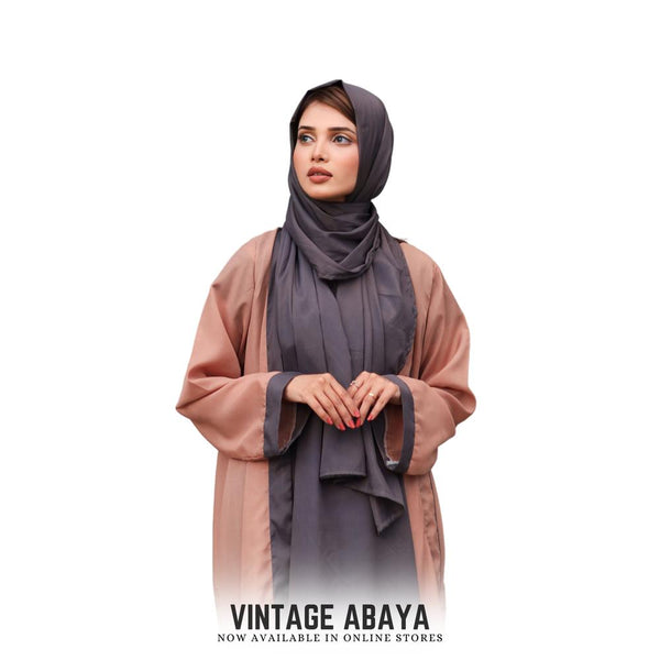 Women Stitched Grip Abaya