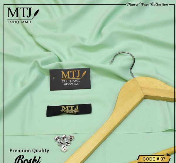 MTJ Men's Unstitched Boski Plain Suit - RJ Kollection