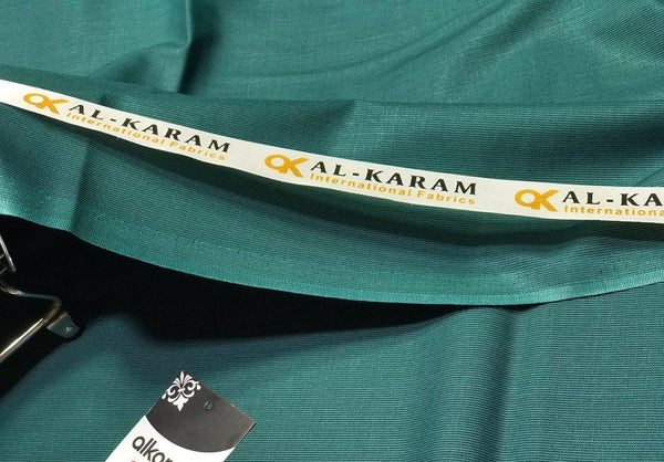 Al- Karam Men's Unstitched Self Print Suit