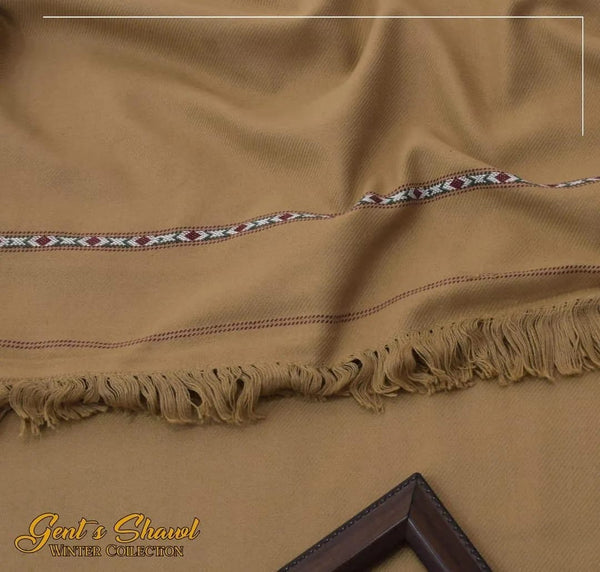 Luxurious 1 pc plain wool shawl