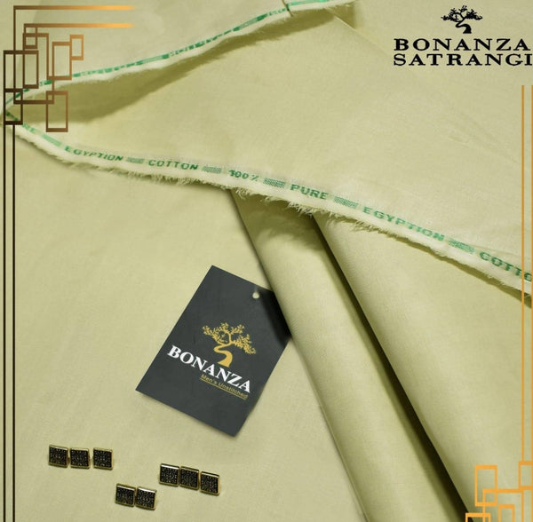 Bonanza Satrangi Unstitched cotton plain suit