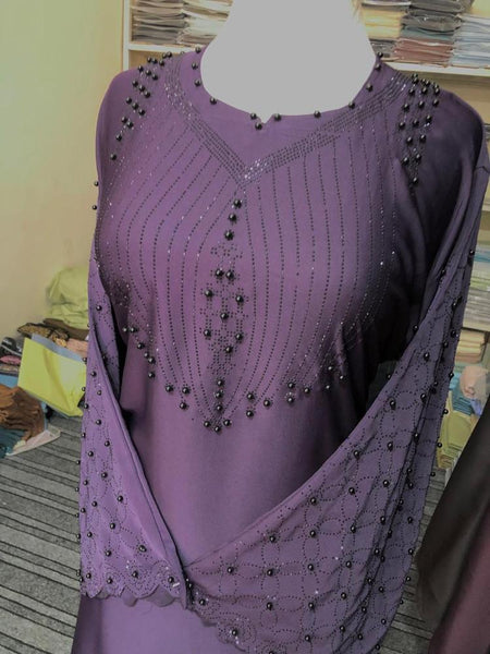 Nida Embroided full abaya