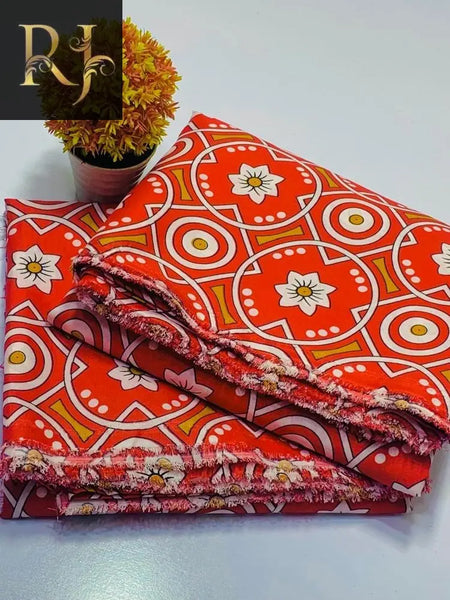 2 pcs Unstitched cotton lawn by RJ RJ Kollection