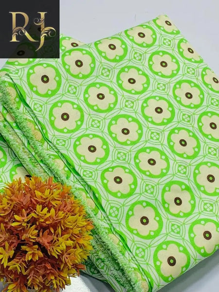 2 pcs Unstitched cotton lawn by RJ RJ Kollection