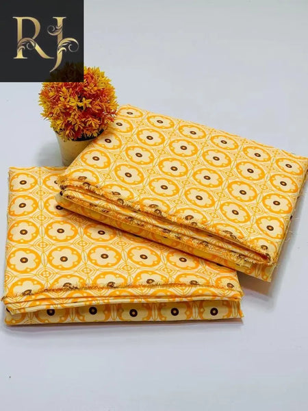 2 pcs Unstitched cotton lawn by RJ RJ Kollection