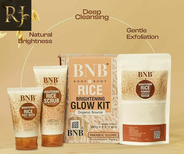 3 in 1 rice skin care bundle RJ Kollection