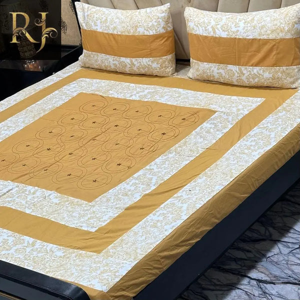 3 pcs double size bedsheet RJ Kollection