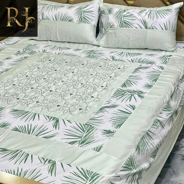 3 pcs double size bedsheet RJ Kollection