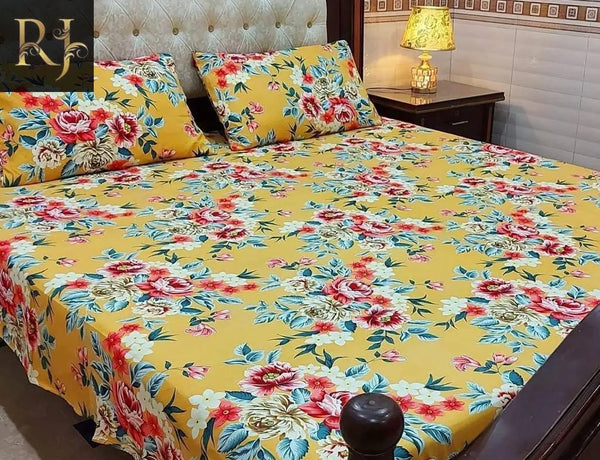 3D Cotton King Size Bedsheet - RJ Kollection 1599.00  RJ Kollection 