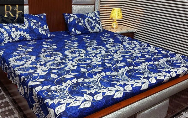 3D Cotton King Size Bedsheet - RJ Kollection 1599.00  RJ Kollection 