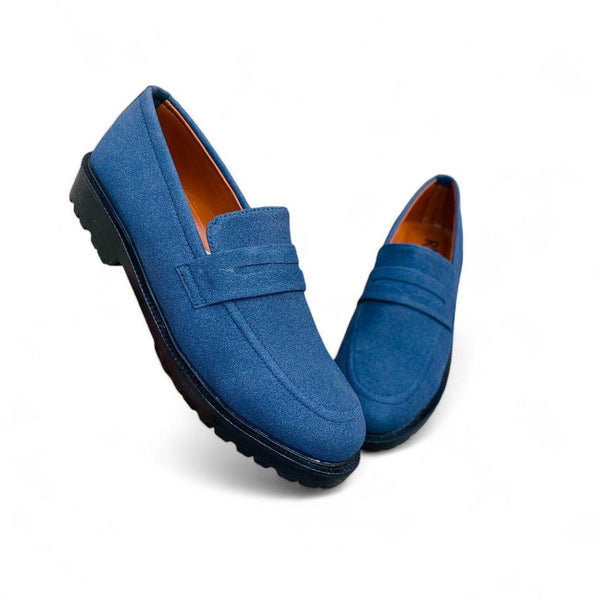 Men Faux Leather Loafers