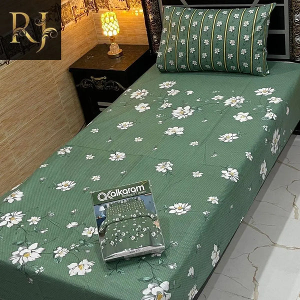 4 pcs single bedsheets  by RJ RJ Kollection