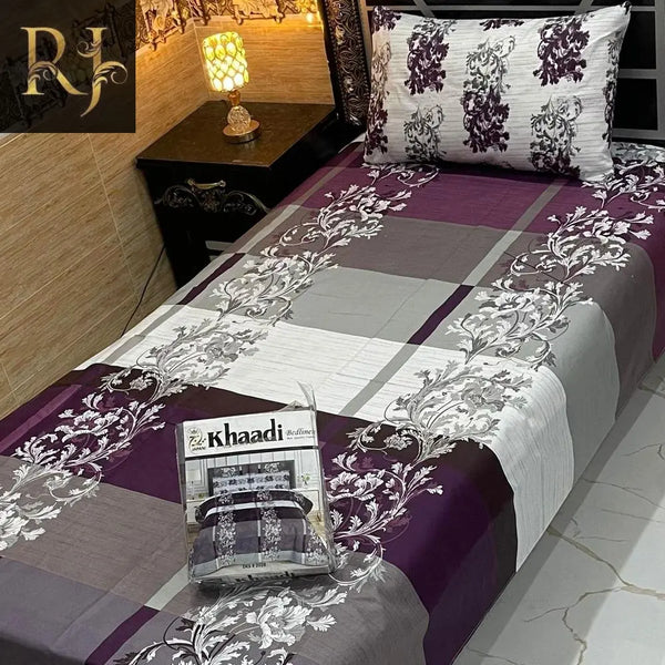 4 pcs single bedsheets  by RJ RJ Kollection