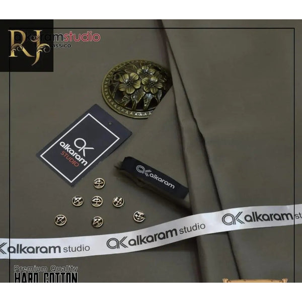 Al KARAM MEN COTTON UNSTITCHED SUIT - RJ Kollection 2499.00  RJ Kollection 