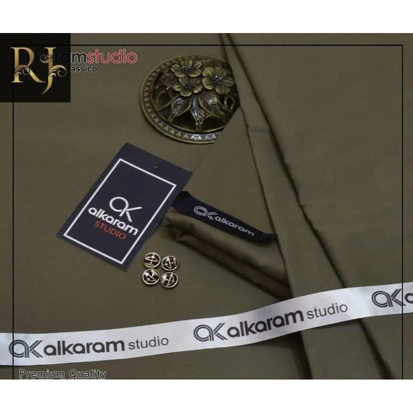 Al KARAM MEN COTTON UNSTITCHED SUIT - RJ Kollection 2499.00  RJ Kollection 