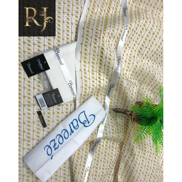 Bareeze Men Cotton Unstitched Dress By RJ - RJ Kollection 2499.00  RJ Kollection 