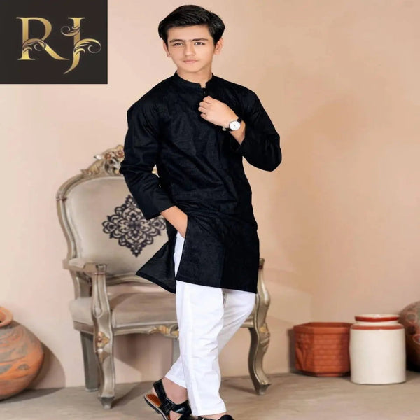 Boys Embroided Cotton kurta RJ Kollection