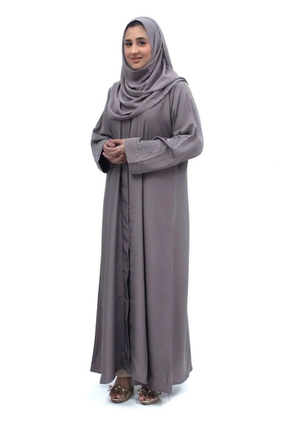 Charcoal Abaya - RJ Kollection 3599.00  RJ Kollection 