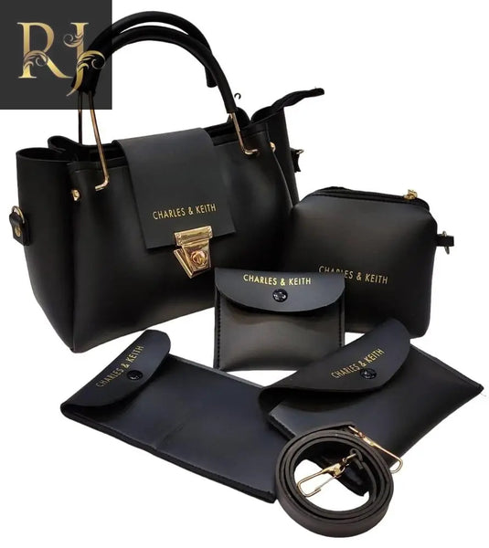 Charles and Keith Womens 5 pcs Bag RJ Kollection