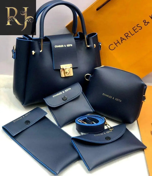 Charles and Keith Womens 5 pcs Bag RJ Kollection