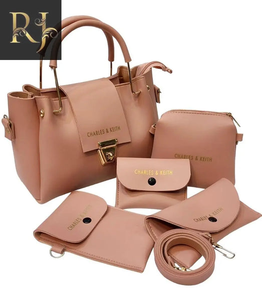 Charles and keith womens 5 pcs handbag RJ Kollection