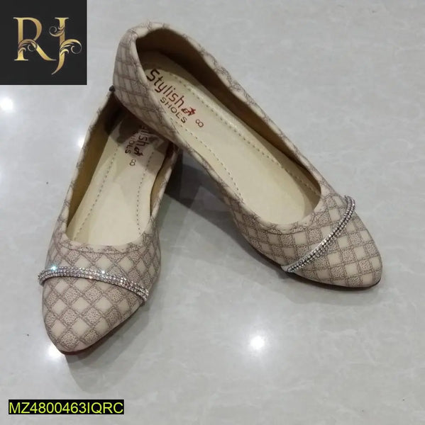 Criss Cross Pumps With Stone Deatiling - RJ Kollection 1499.00  RJ Kollection 