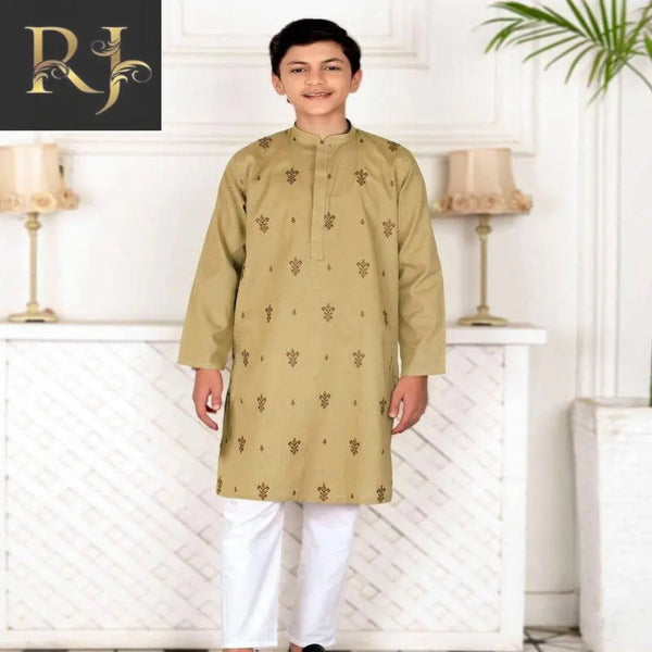 Embroided Cotton Kurta for Boys RJ Kollection