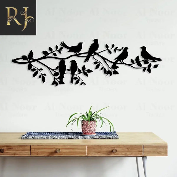 Family and Bird Design Wall stickers RJ Kollection