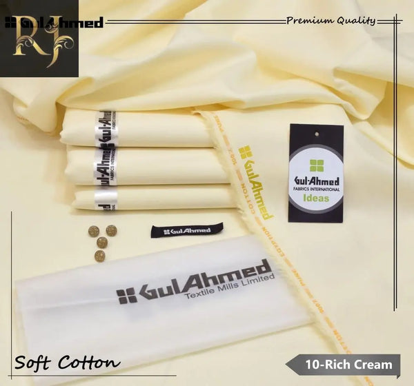 Gul ahmed mens cotton (Skin) RJ Kollection