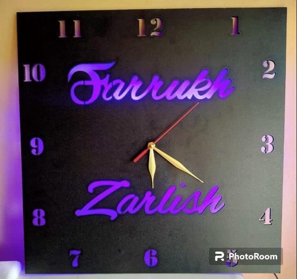 Customized Stylish MDF wall clock