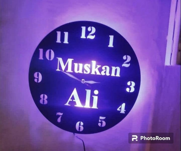 Customized Stylish MDF wall clock