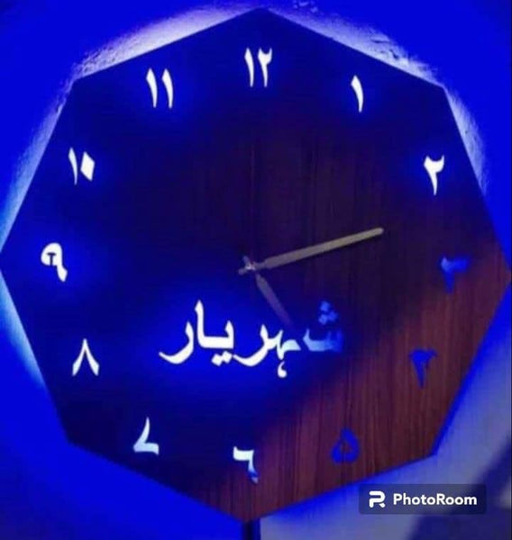 Customized Stylish MDF wall clock