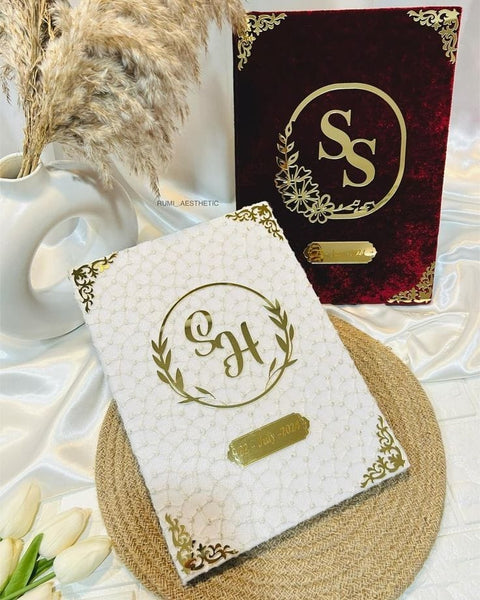 Customized Nikkah Booklet with Pen