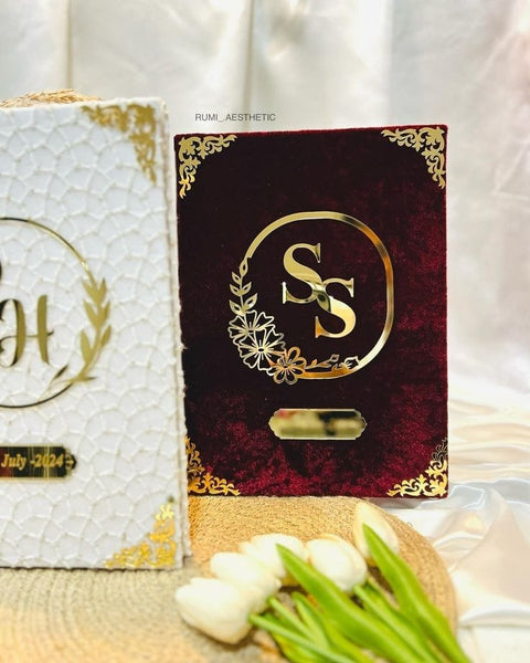 Customized Nikkah Booklet with Pen