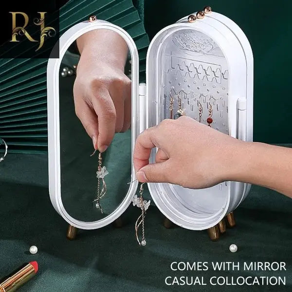 Jewellery Box Organiser With Mirror - RJ Kollection 1999.00  RJ Kollection 