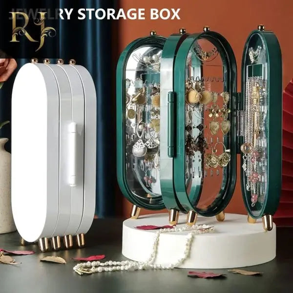 Jewellery Box Organiser With Mirror - RJ Kollection 1999.00  RJ Kollection 