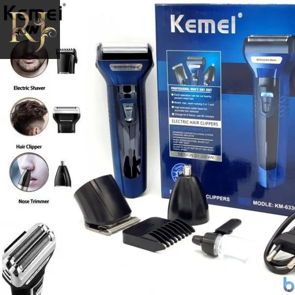 Kemei 3 In 1 Electric Shaver - RJ Kollection 1999.00  RJ Kollection 