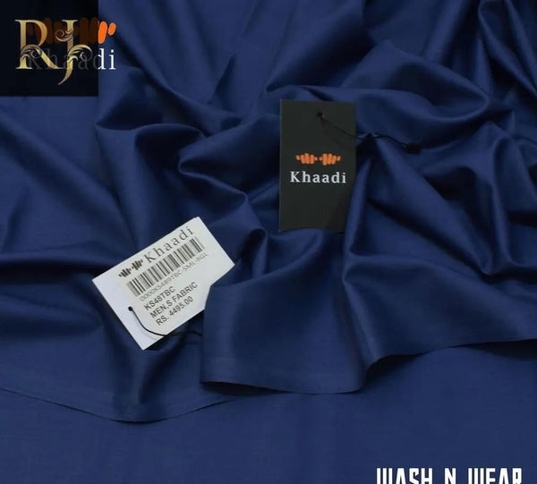 Khaadi mens wash n wear plain suit RJ Kollection