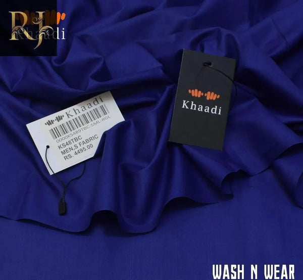 Khaadi mens wash n wear plain suit RJ Kollection