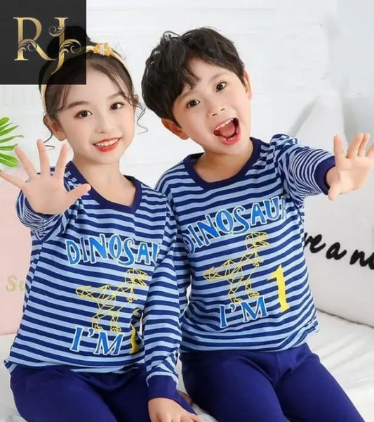 Kids cotton stitched night suit RJ Kollection