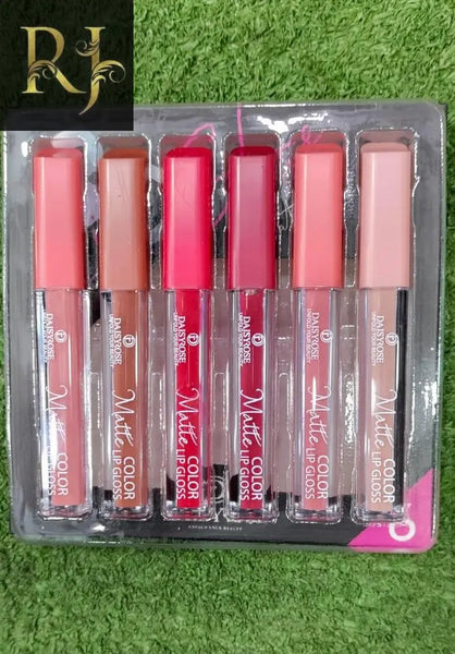 Matte finisht lip gloss- pack of 6 RJ Kollection