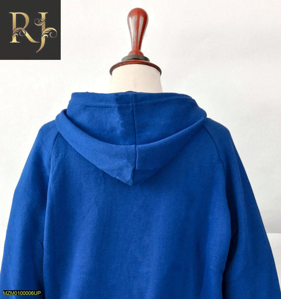 Men Solid Hoodie Royal Blue - RJ Kollection 1999.00  RJ Kollection 