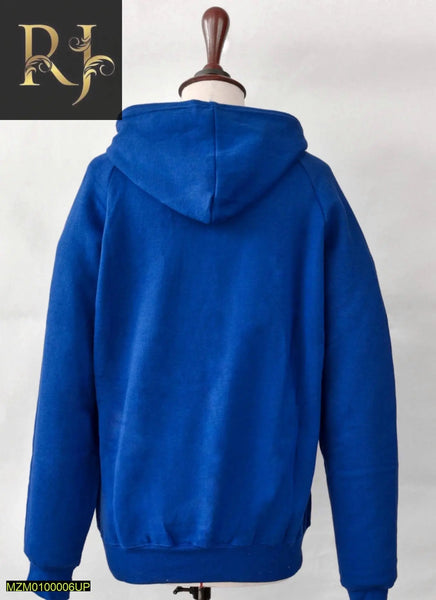 Men Solid Hoodie Royal Blue - RJ Kollection 1999.00  RJ Kollection 