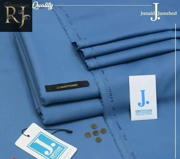 Men's Unstitched Wash and Wear J. Plain Suit - RJ Kollection 3150.00 clothing RJ Kollection 