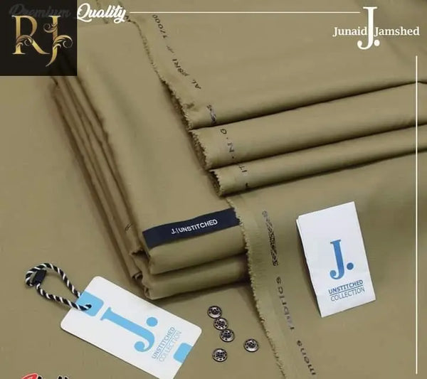 Men's Unstitched Wash and Wear J. Plain Suit - RJ Kollection 3150.00 clothing RJ Kollection 