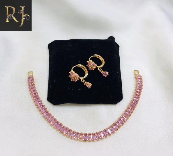 One Carat Zircon Necklace Set - RJ Kollection 1499.00  RJ Kollection 