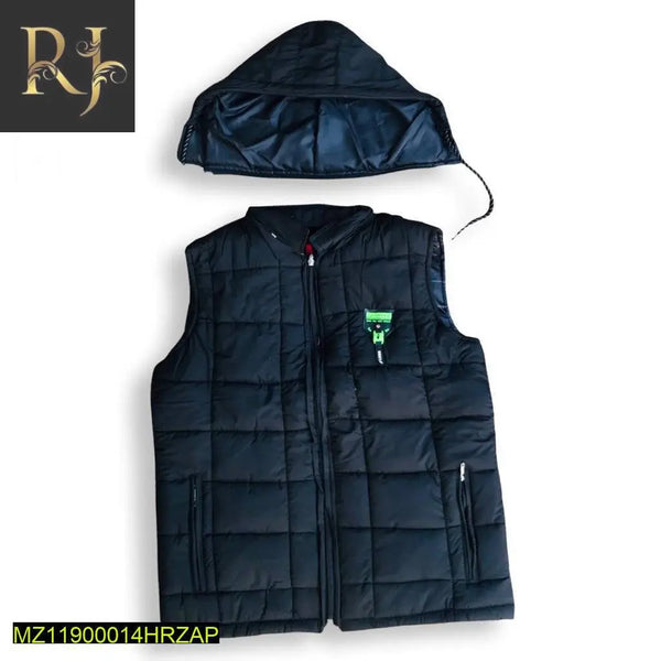 Puffer Sleeves Jacket Black Green - RJ Kollection 2499.00  RJ Kollection 