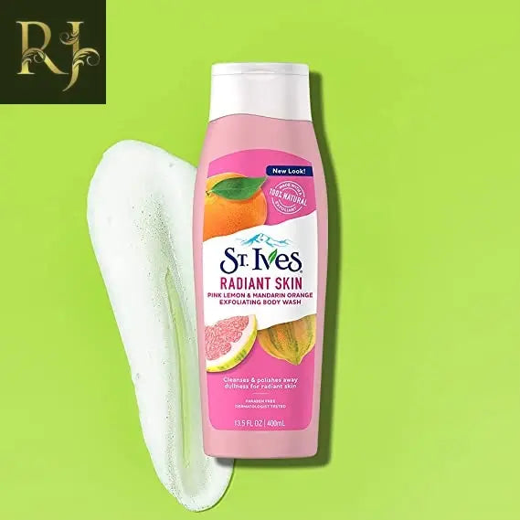 St. Ives Radiant Skin Exfoliating Body Wash: Pink Lemon & Mandarin Orange Bliss - RJ Kollection 1199.00  RJ Kollection 