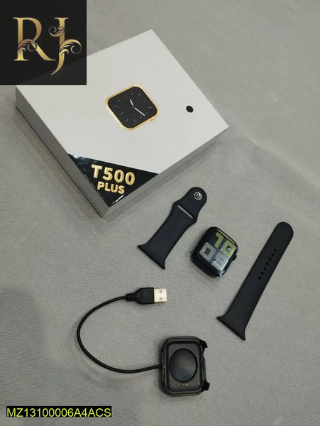 T500 Plus Smart Watch: Elevate Your Lifestyle with Advanced Fitness Tracking, Heart Rate Monitoring, Notifications, & Stylish Design - RJ Kollection 3000.00  RJ Kollection 